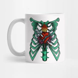 GREEN SKULL Mug